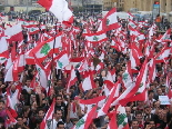 Beirut demonstration against Syrian occupation